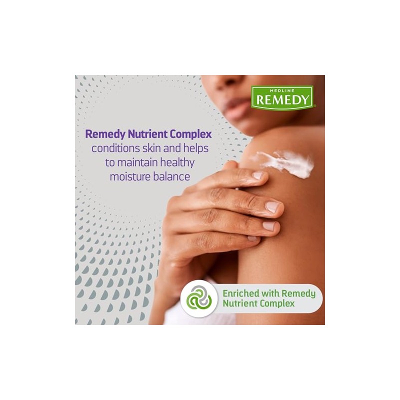 Medline Remedy Crema Piel Especializada Onzas Fórmula Hidratante Nutritiva Seca