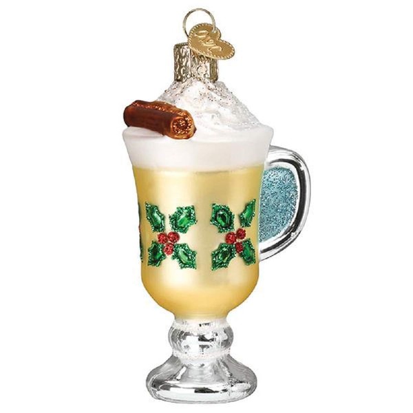 Old World Christmas Eggnog Blown Glass 2020 Unique Christmas Ornaments