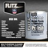 Flitz Multi-Purpose Metal Polish Paste - 2lb Can of USA-Made