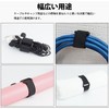 KOYOKOMA Magic Cable Ties with Buckles, 25 Pieces in Length,