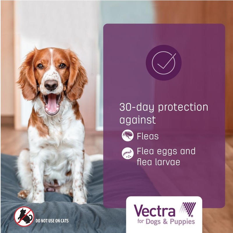 Vectra® for Dogs & Puppies Flea Treatment & Prevention for