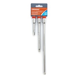 Crescent CDTA15 3/8" Drive Extension Bar Set, 3 Piece