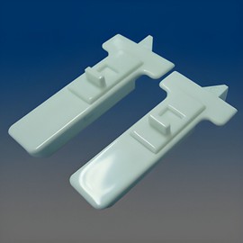 VISION INDUSTRIES One pair of WHITE Window Sash Tilt Latches  2878WHITE