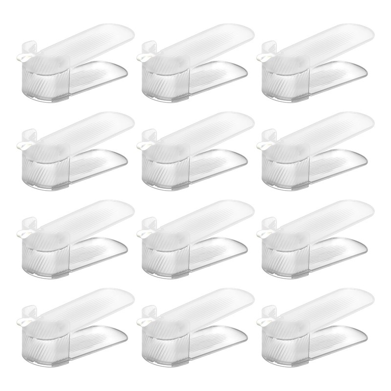 TLPCRKI 12 Pack Shoe Slot Organizer, Shoe Stackers for a