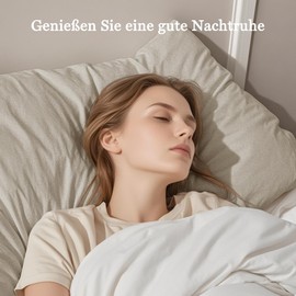 ATsense Set of 2 cushion covers, 60 x 60 cm, 100% washed cotton, pillowcase with zip, Oeko-Tex certified soft, not easily deformable, beige-grey