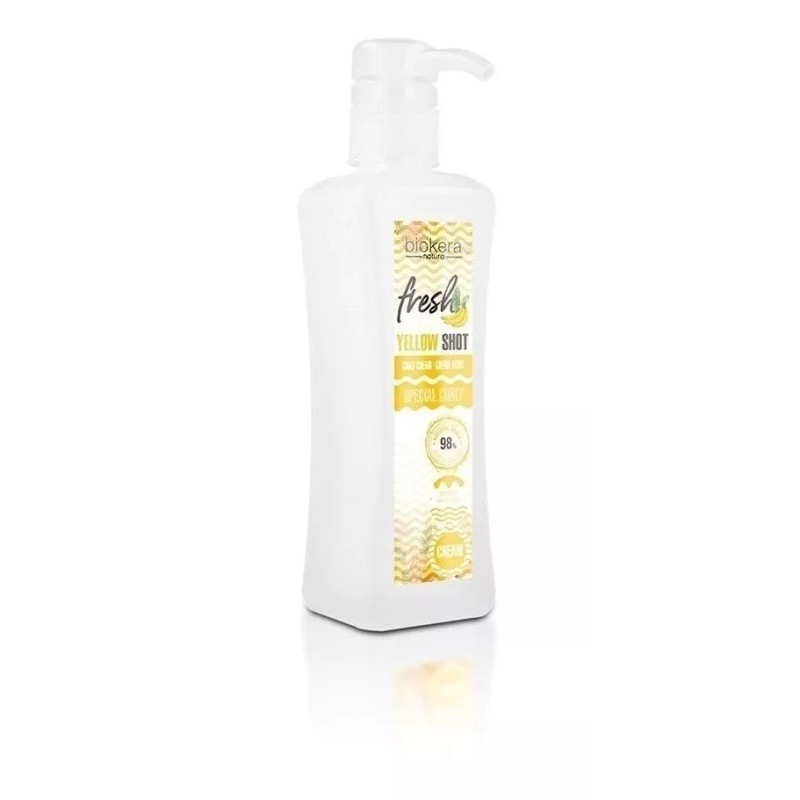 Salerm Yellow Shot Curly Shampoo + Mascarilla + Curly Cream