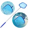Pool Vacuum Head Skimmer Net Set Skimming Mesh with Removable