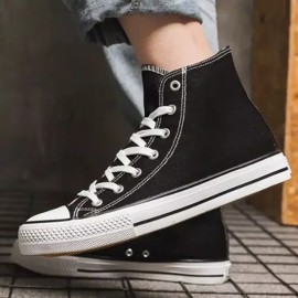 ZG 남여공용 하이탑 캐주얼 커플 운동화 봄 스니커즈 ZG511N [네이비/240] Unisex High-Top Casual Couple Sneakers Spring Sneakers ZG511N [Navy/240]