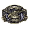 Longcreek Eagle Belt Buckle for Men, American Flag Eagle Belt