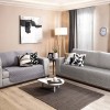 Vianney Juego De 3 Cubresillones Gris Neutral Vianney Doble Vista