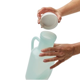 Surgipack 6362 Male Urinal Bottle with Screw Cap Lid, 1 Litre Capacity