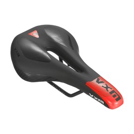 Bike seat Cushion Comfortable Memory Foam Bicycle Saddle Replacement Soft Padded with Specialized Racing Waterproof for MTB Mountain Bike Soft seat Road Bike seat Gel Exercise Bike，Racing Bike (Red)