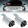 VGOL 2PCS 12V 3 Pin Electronic Flasher Relay Round Car