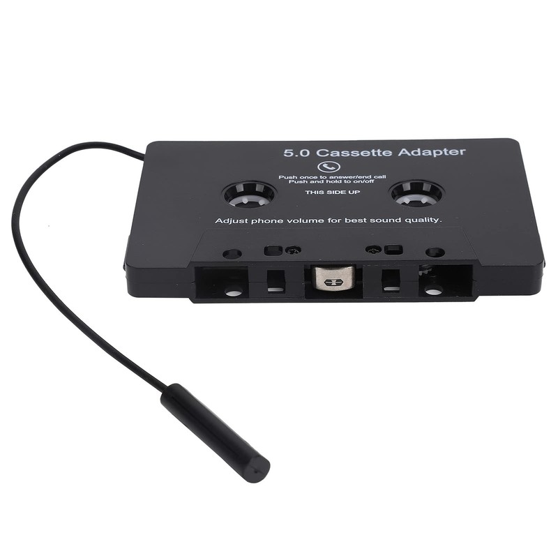 Eacam Car Cassette Adapter with 5.0, MP3 Player, USB Charging