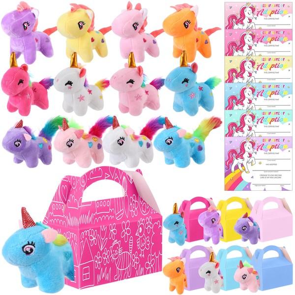 JellyArch 12 Set Unicorn Party Favor Bulk Toys Bulk Mini
