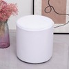 Velvet Round/Square Ottoman Covers Slipcover Stretch to Fit Outdoor/intdoor Small/Large/Extra