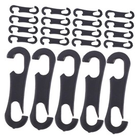 ULTECHNOVO 500pcs Car Seat Cover Hooks Durable Plastic Seat Attachment Hooks for Unique Design Space Saving for Cars Stylish and Functional