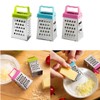 Mini Cheese Grater, 3PCS Stainless Steel Small Box Graters, Professional