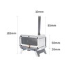 Springhill Folding Incense Burner, 340 Stainless Steel, 340 Stainless Steel,