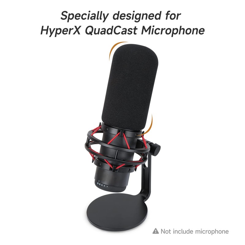 Funda de espuma para micrófono HypherX QuadCast – Filtro Pop