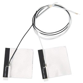 IPEX-4 IPEX Antenna, Pack of 2 WiFi Antenna IPEX MHF4 Internal Antenna, Built-in NGFF/M.2 WiFi Antenna with IPEX4 Port 2.4/5G for Mini Computer Notebook Computer Tablet DIY, Default