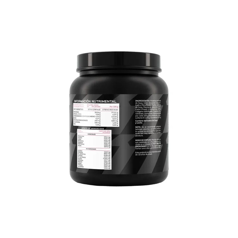 Suplemento Wp Master (500 Gr) Prowinner Sabor Fresa