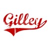 CafePress Gilley (Red Vintage) 10"x3" Rectangle Vinyl Bumper Sticker Car