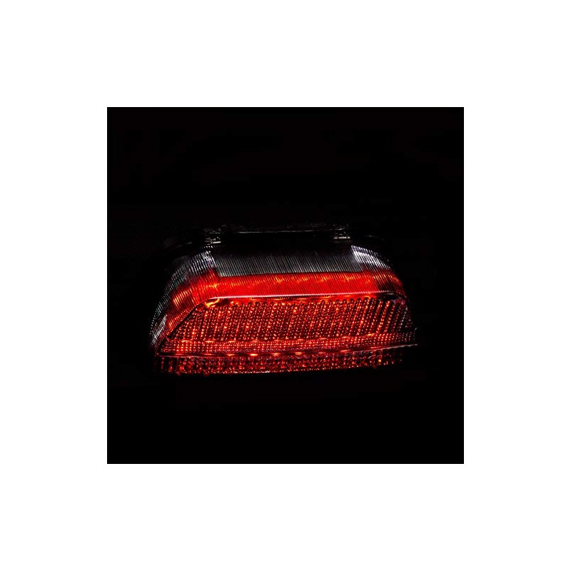 POSH FAITH Motorcycle Supplies LED Tail Lamp ZRX400/ZRX1100/ZRX1200(-'08) Smoke 071090-92
