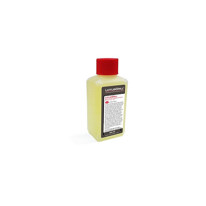 3x LotusGrill Fuel Paste 200 ml Specially developed for low-smoke