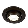 Tecnolite Lámpara para Empotrar, Lámina de Acero, color Negro YD-345/N