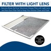 Broan-NuTone BP57 Aluminum Filter with Light Lens, Kitchen Exhaust Grease