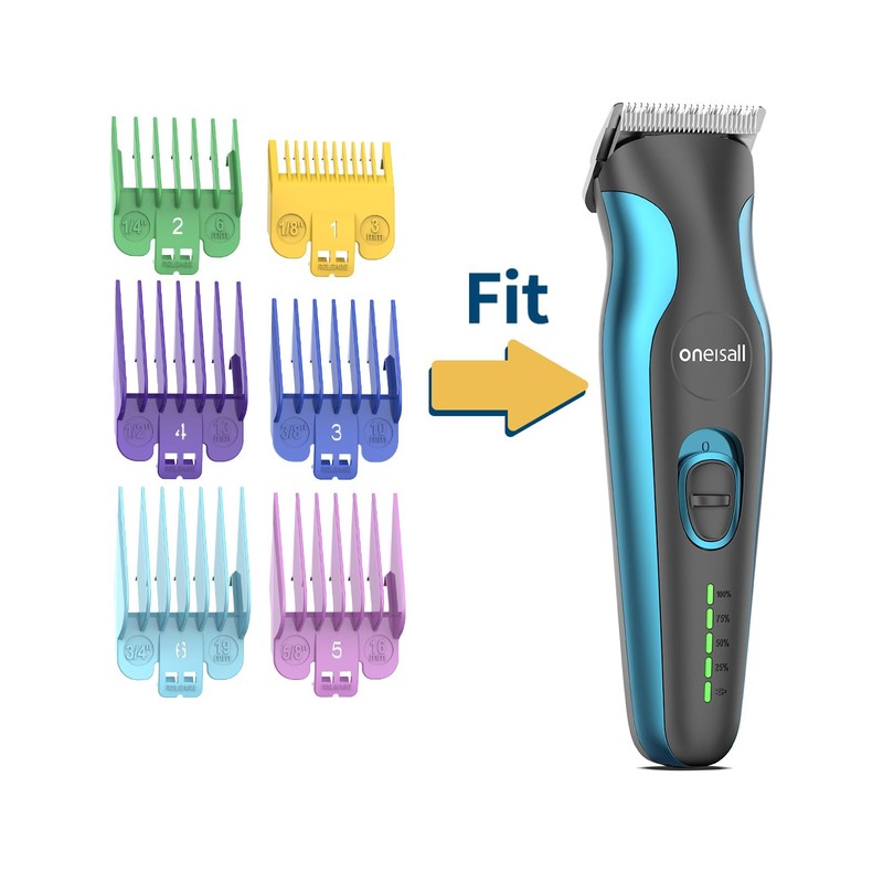 oneisall Attachment of 6 guide combs for DTJ-002 dog clippers