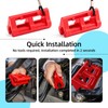 Datanly 2 Sets 4" Red Steer Stop Outboard Steering Locks