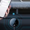 eppfun 2-IN-1 FM Transmitter & Bluetooth Receiver for Car, Wireless