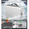 BigPonPon Fireproof Document Box, Hard Case Highly Flame-Resistant Fire Proof