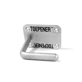 TOEPENER - Hands-Free Door Opener - Access with No-Touch Door Foot Pull - Stainless Steel Touchless Door Tool for Commercial and Bathroom Use