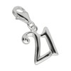 jewellerybox Sterling Silver 21st Birthday Number Clip on Charm