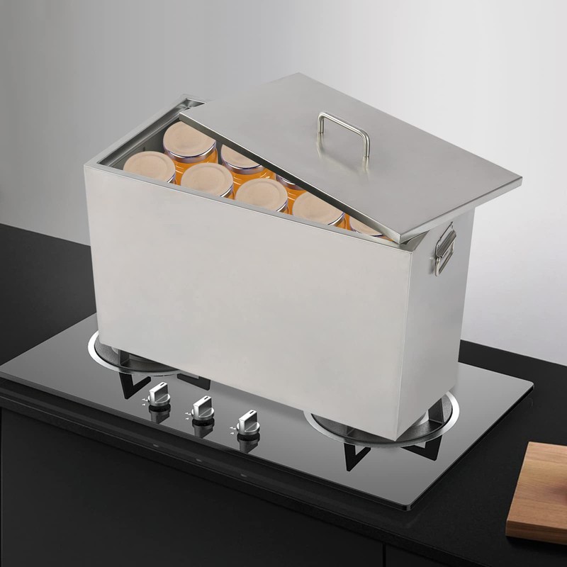 15 Quart Water Bath Canner, Stove Top Canning Pot with