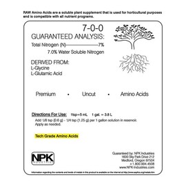 NPK RAW Amino Acids 8oz
