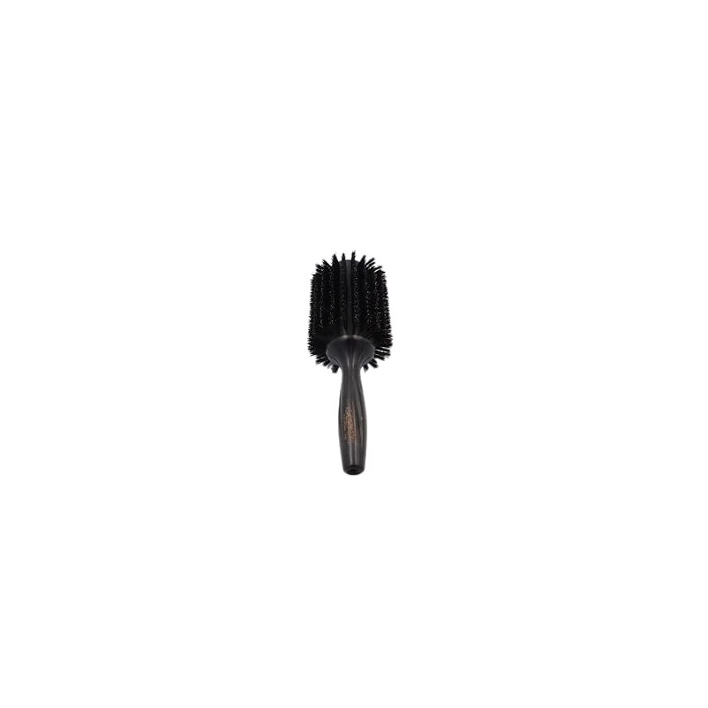 Guenzani Professional Round brush 78mm pure boar ergonomic wooden handle