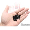 LBY 1000pcs M2.3 M2.6 Truss Head Self-Tapping Screws, Wafer and