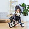 JMMD Baby Tricycle, 7-in-1 Folding Kids Trike with Adjustable Parent