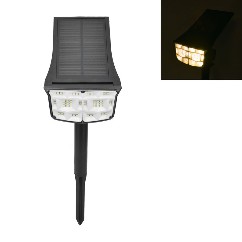 Solar Landscape Light Waterproof 38LEDs Solar Spot Lamp with High
