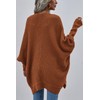 Bsicspace WOM’ens Lightweight Waffle Knit Cardigan for Women Long Batwing