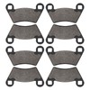 Front and Rear Brake Pads for Polaris Ranger 500 4x4