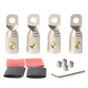 0 Gauge Wire Terminal Connector 5/16 Ring Wiring Connectors for