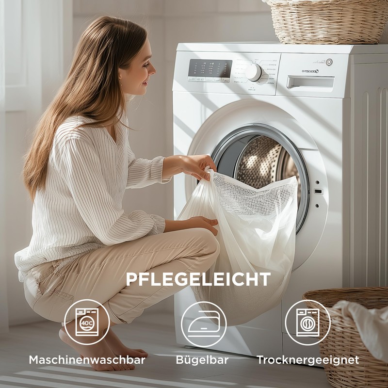 BEDSURE Fitted Sheet with Moisture Control 19-4007TCX 140x200+30 DE