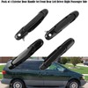 HHCSOP 7PCS Exterior Interior Door Handle Set Front Rear Left
