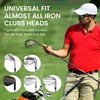 Golf Iron Head Covers Numbers Synthetic Leather Headcover Deluxe Value
