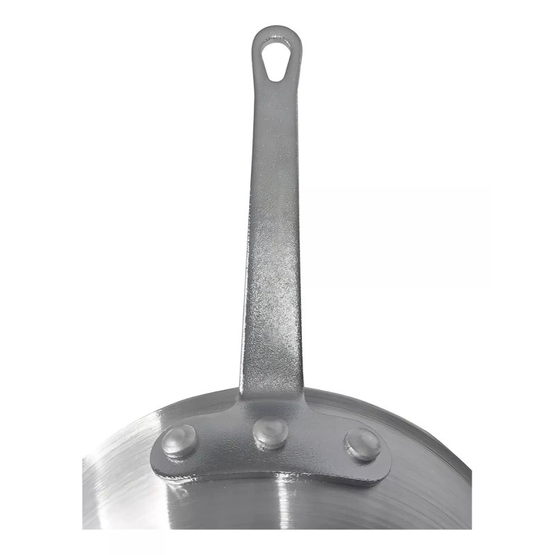 Alpro Sarten Antiadherente Alpro 26cm Aluminio Tricapa Color Plateado